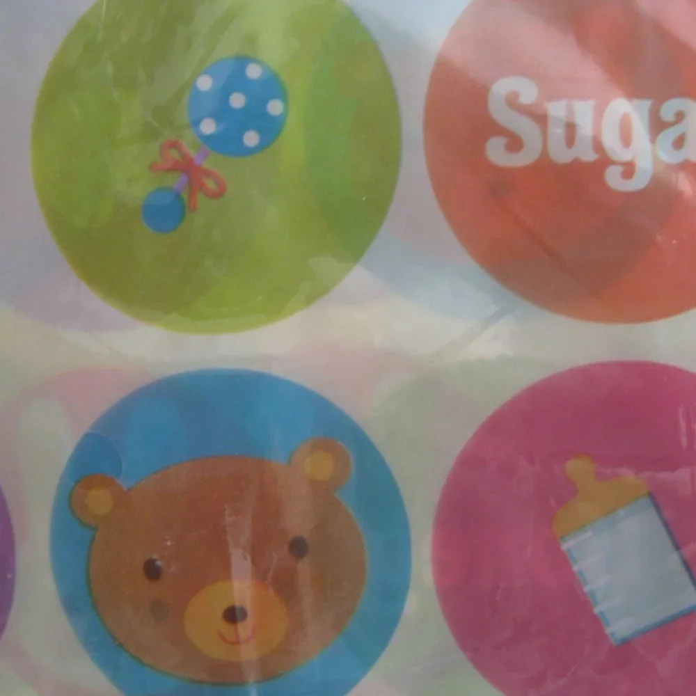 Hallmark Baby Animal Dots Polka Safari Farm Party Decoration Table Cover NWT